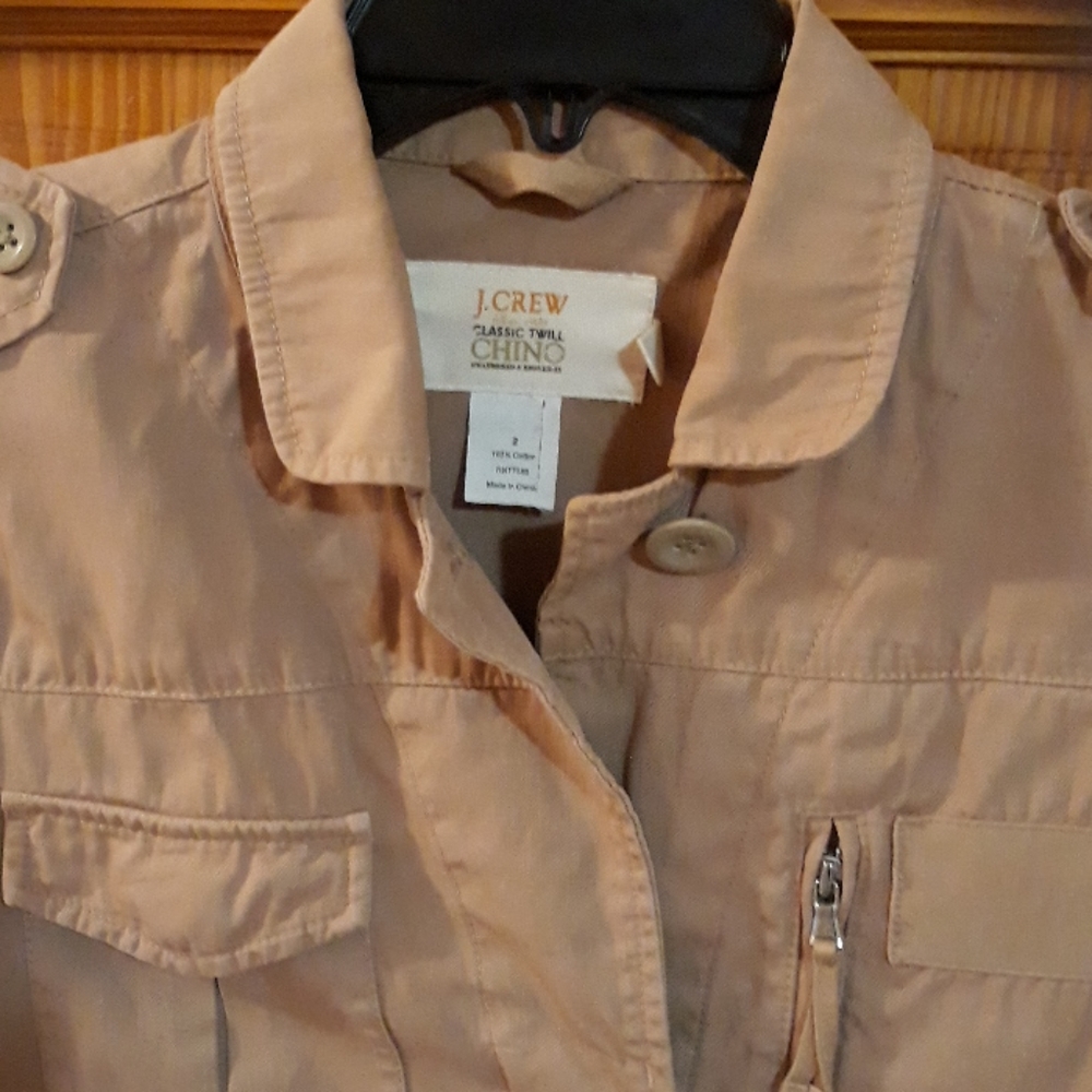 J. Crew Classic Twill Chino Utility Jacket - Picture 4 of 6